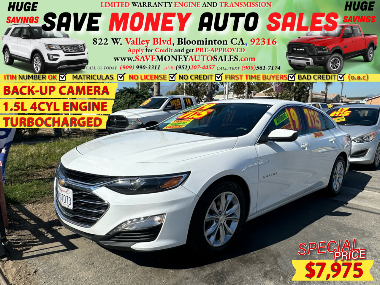 Chevrolet Malibu  2019