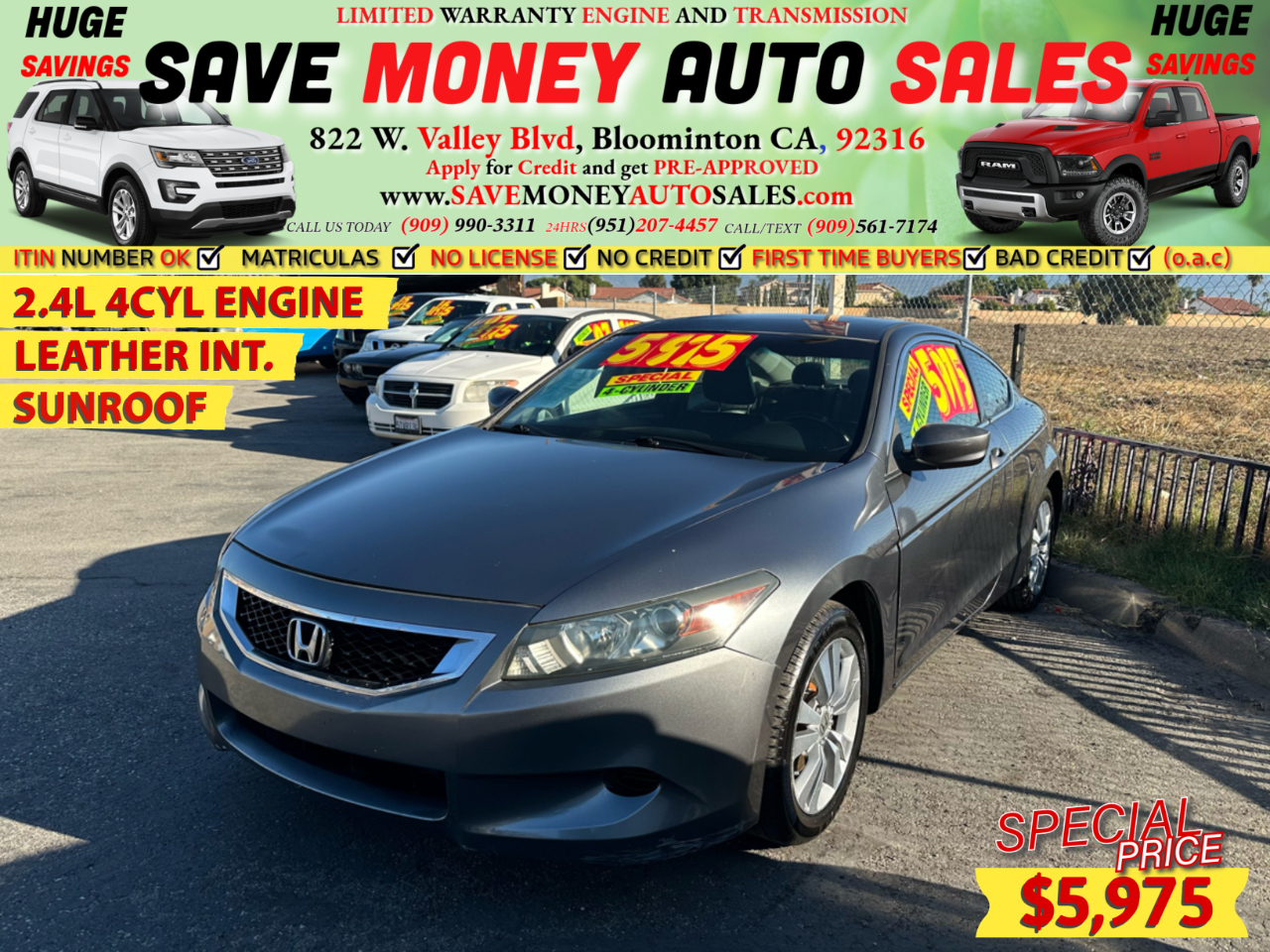 Honda Accord Cpe  2010