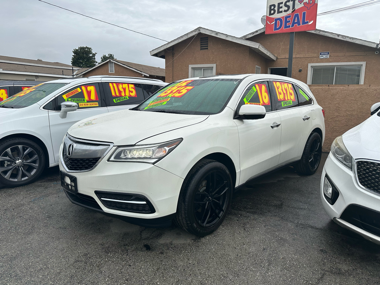 2016 Acura MDX THIRD ROW SEATS>BACK-UP CAMERA>3.5L V6 ENGINE