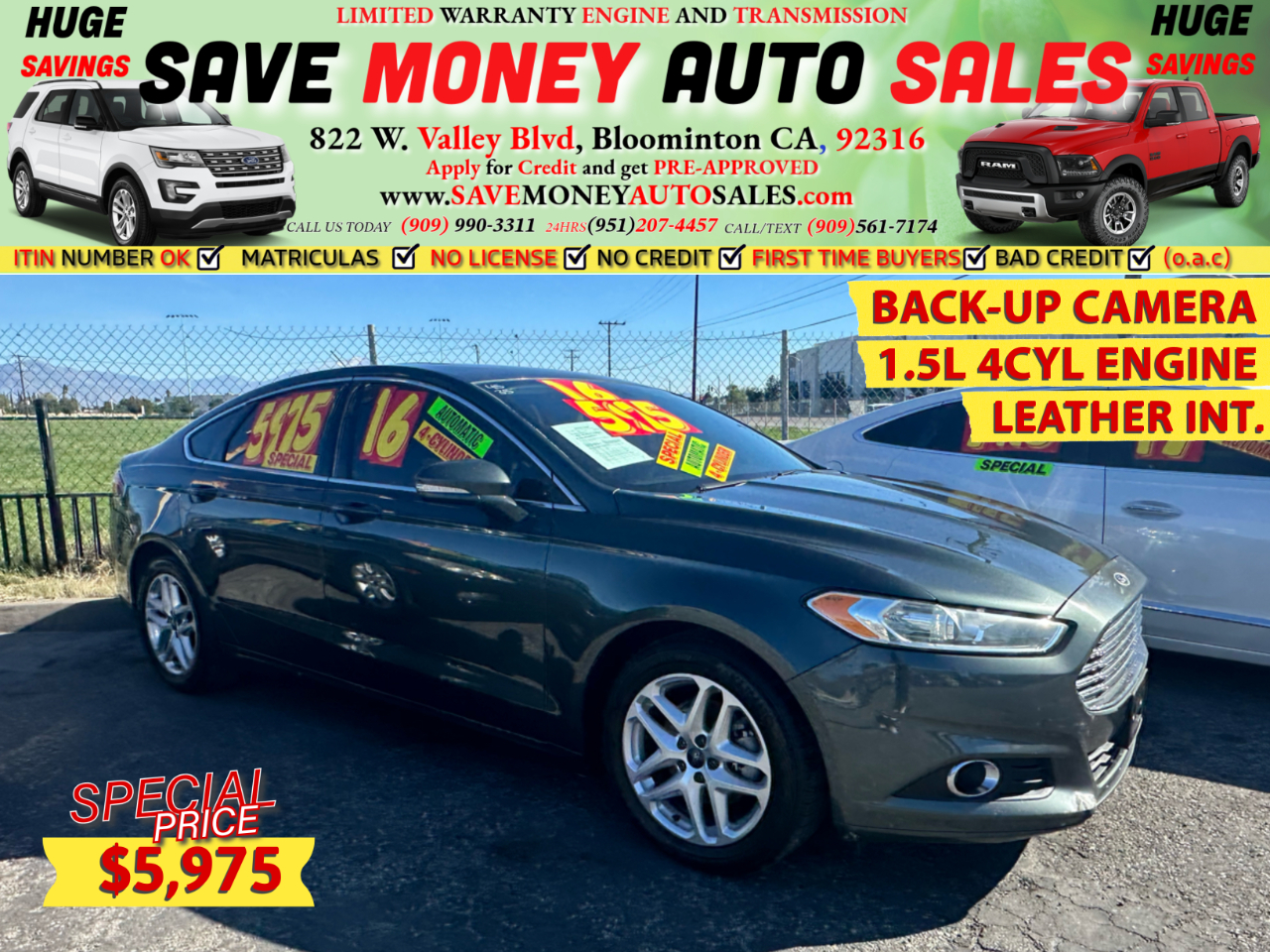 2016 Ford Fusion SE