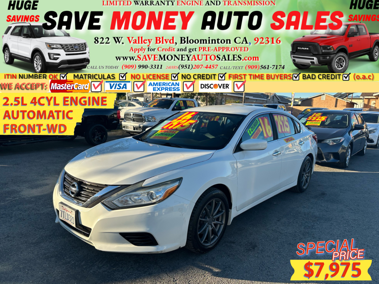 2016 Nissan Altima S's photo