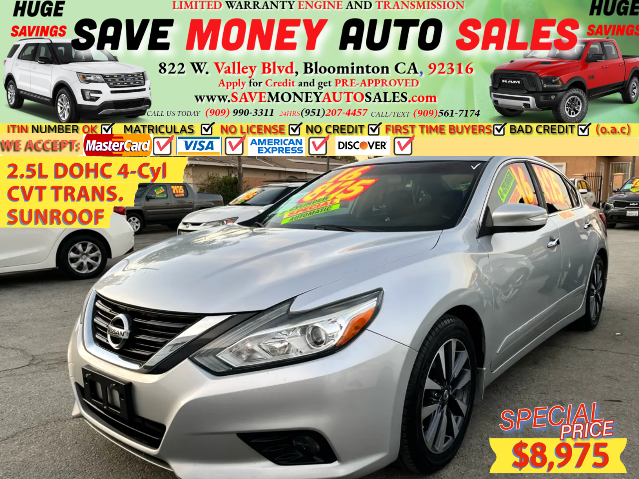 2016 Nissan Altima SL's photo