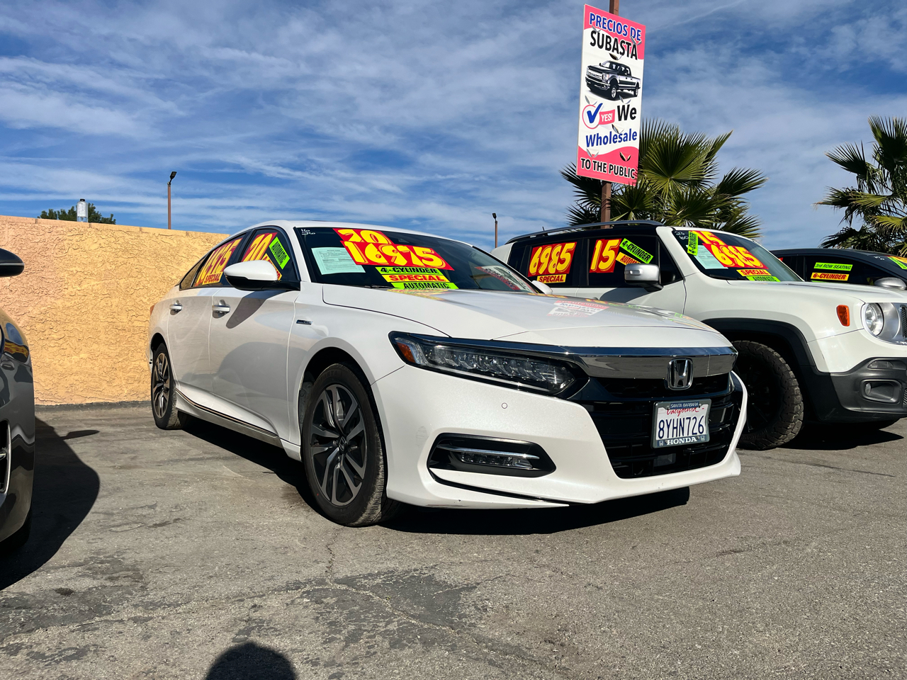 2020 Honda Accord Hybrid 2.0L DOHC i-VTEC 4-Cylinder >FRONT-WD >HYBRID