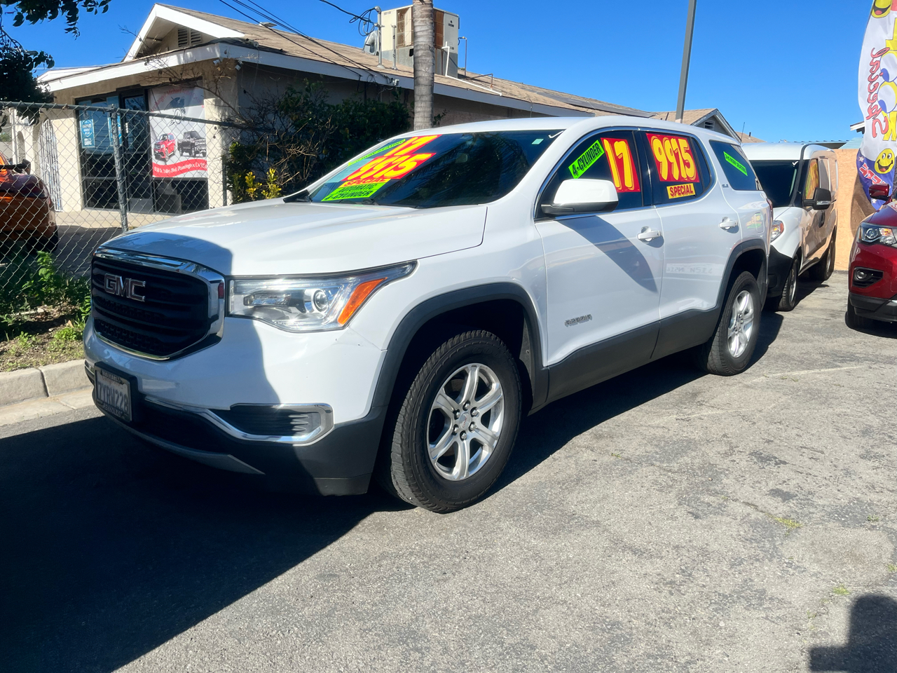 2017 GMC Acadia 2.5L DOHC 4-CYL>6 SPEED AUTO>BACL-UP CAM