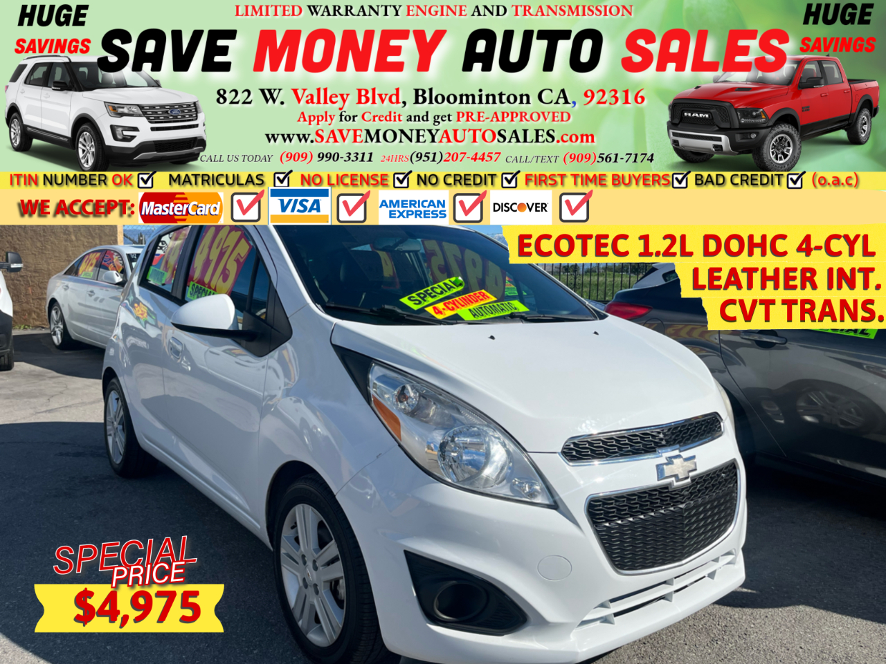 2014 Chevrolet Spark LS's photo