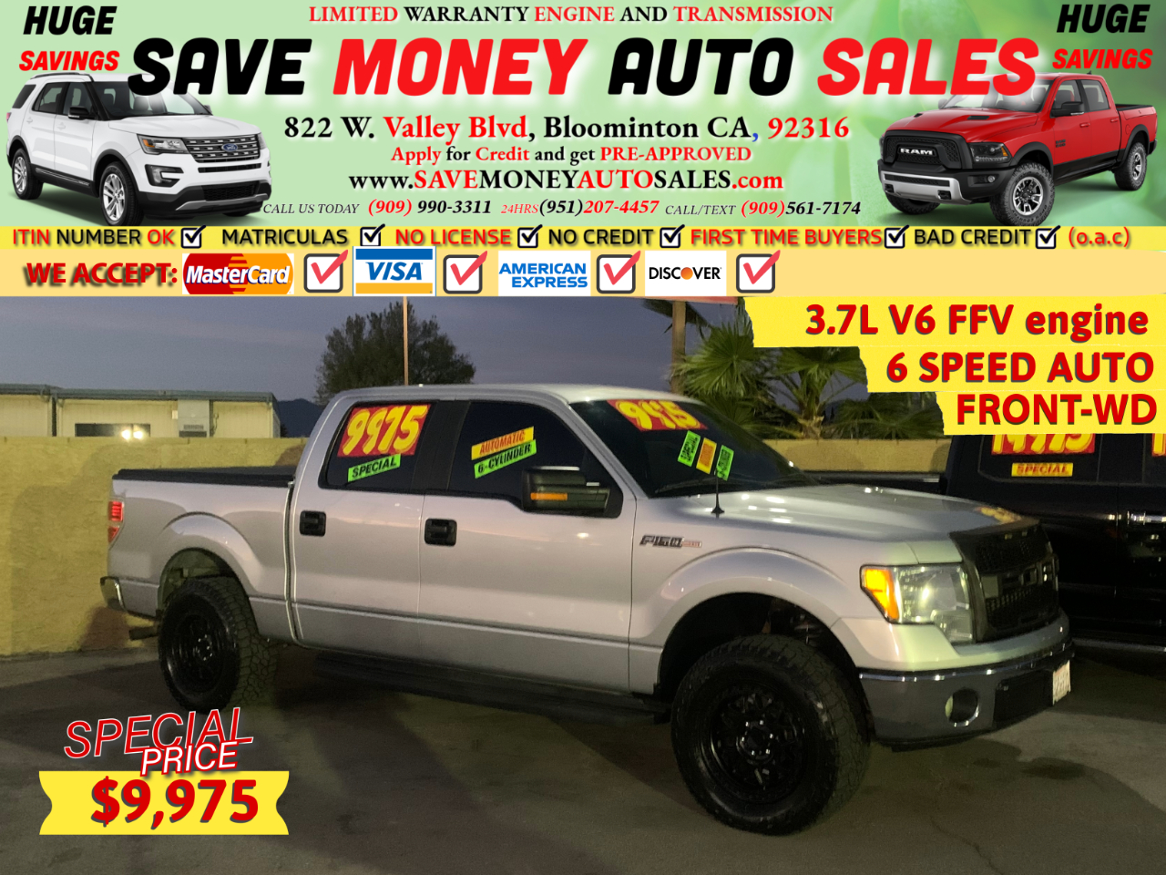 2011 Ford F-150 2WD SuperCrew 145" XLT