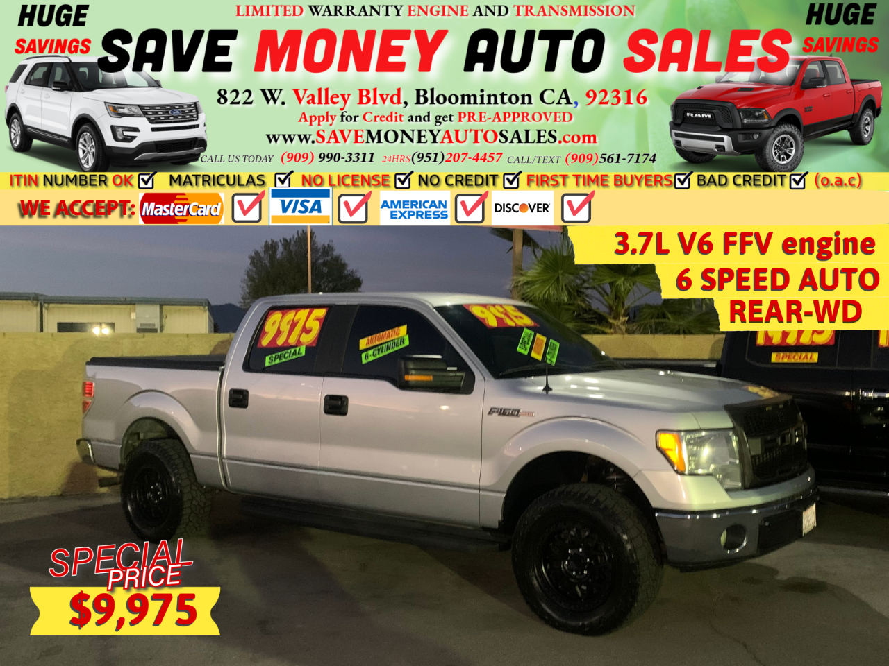 2011 Ford F-150 2WD SuperCrew 145" XLT