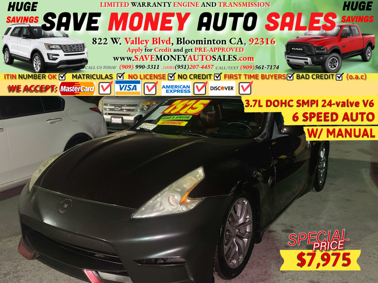 2010 Nissan 370Z 2dr Roadster Auto