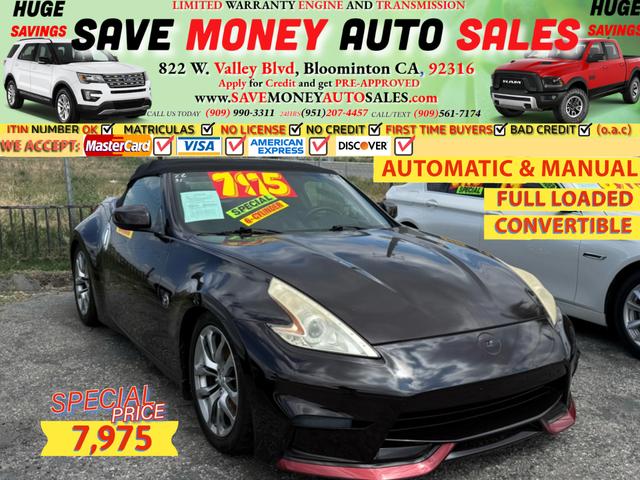 Red (Maroon) 2010 Nissan 370Z Coupe 7-Speed Automatic