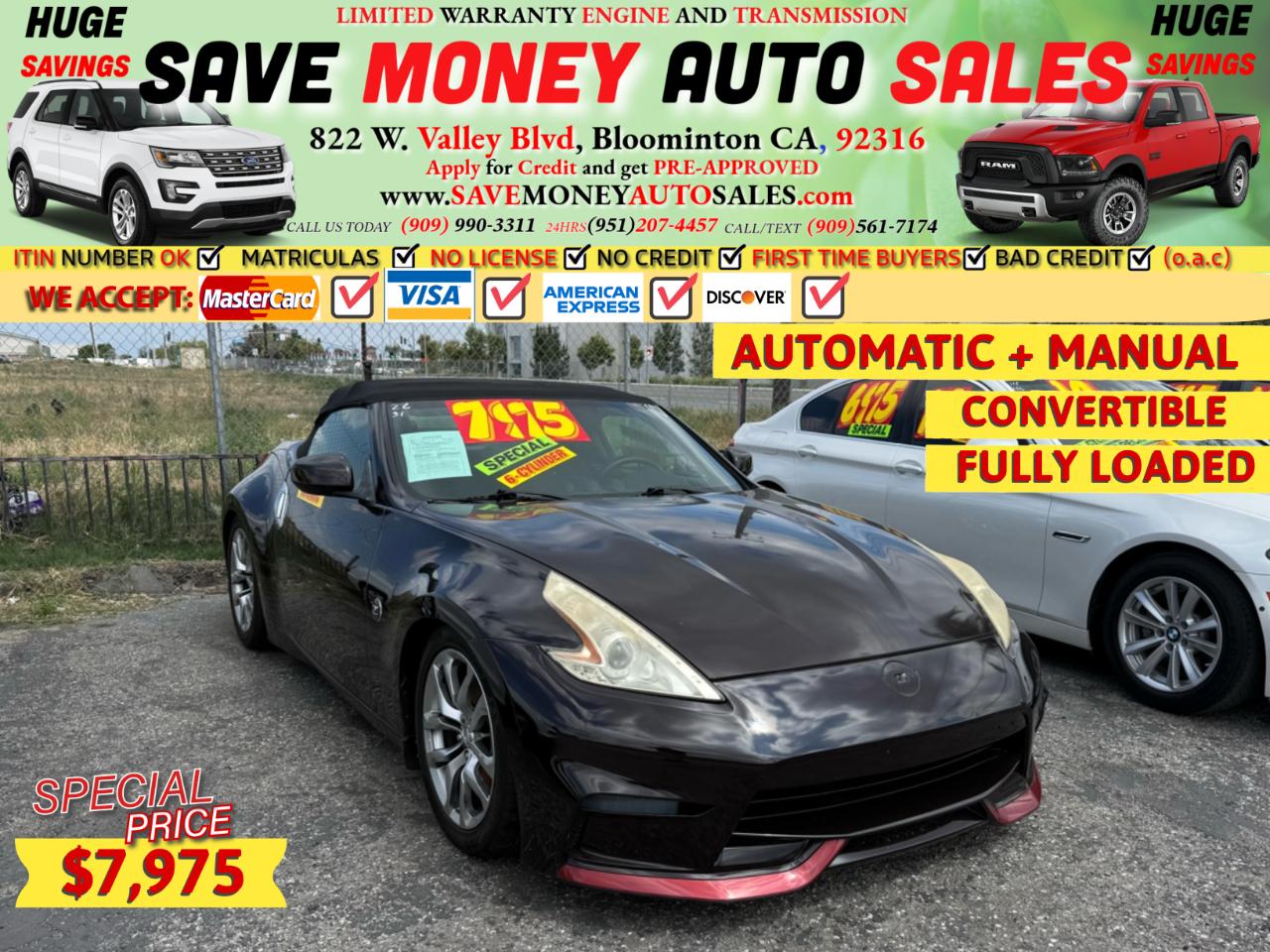 2010 Nissan 370Z 2dr Roadster Auto