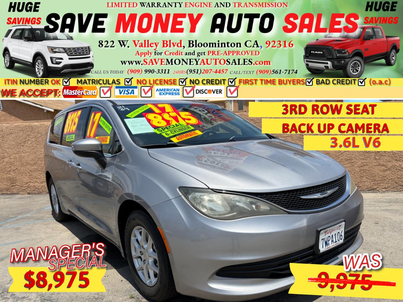 2017 Chrysler Pacifica LX FWD