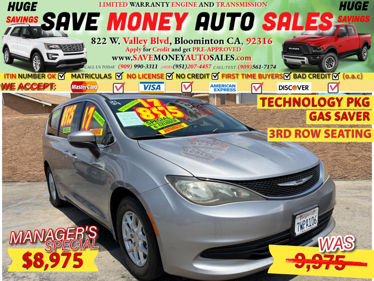 2017 Chrysler Pacifica LX FWD