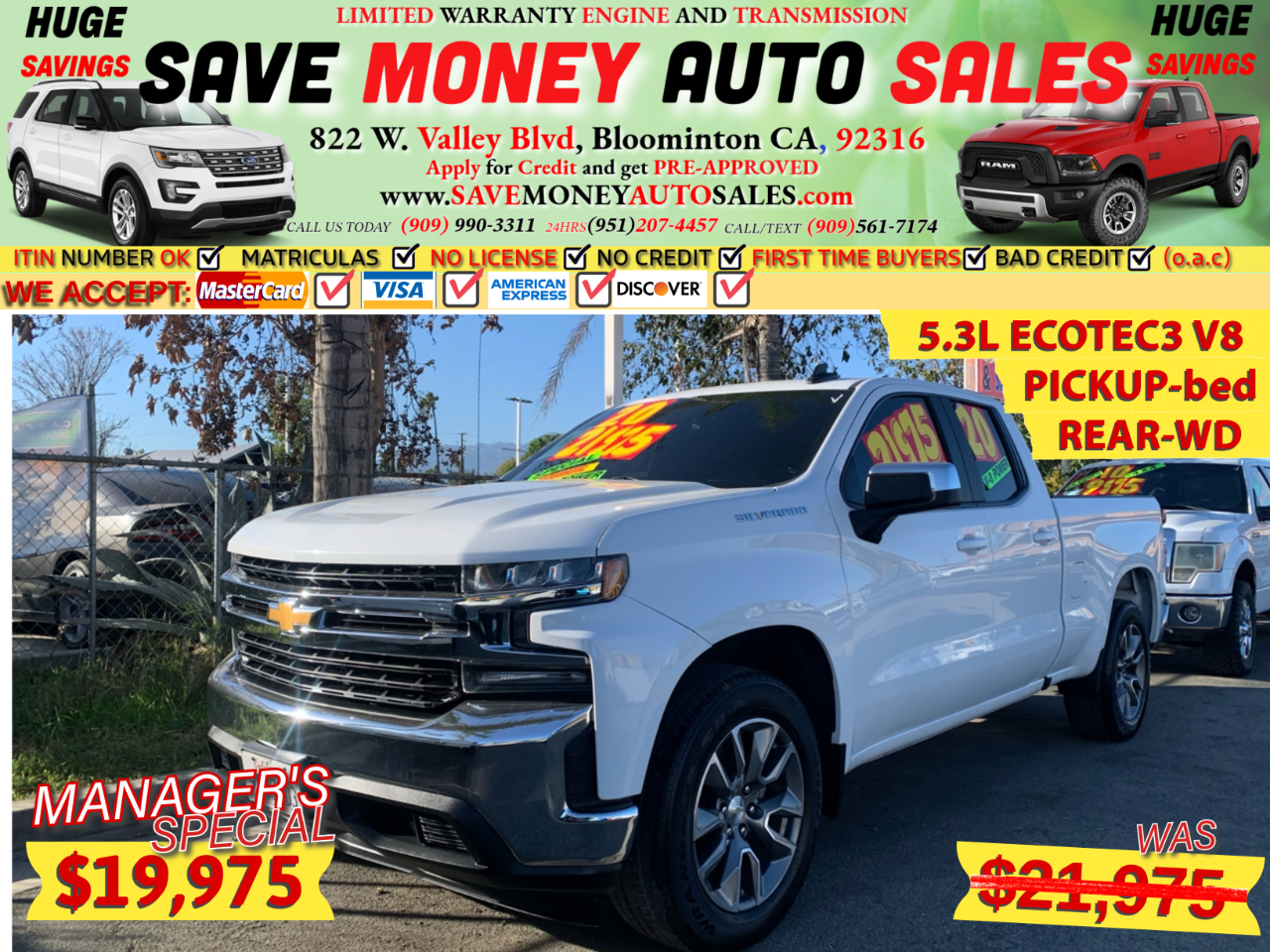 2018 Ford F-150 XLT 2WD Reg Cab 8' Box