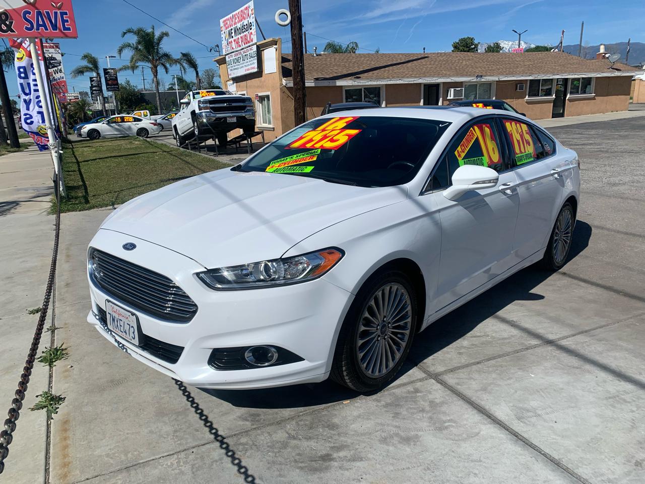 2016 Ford Fusion 4dr Sdn Titanium FWD