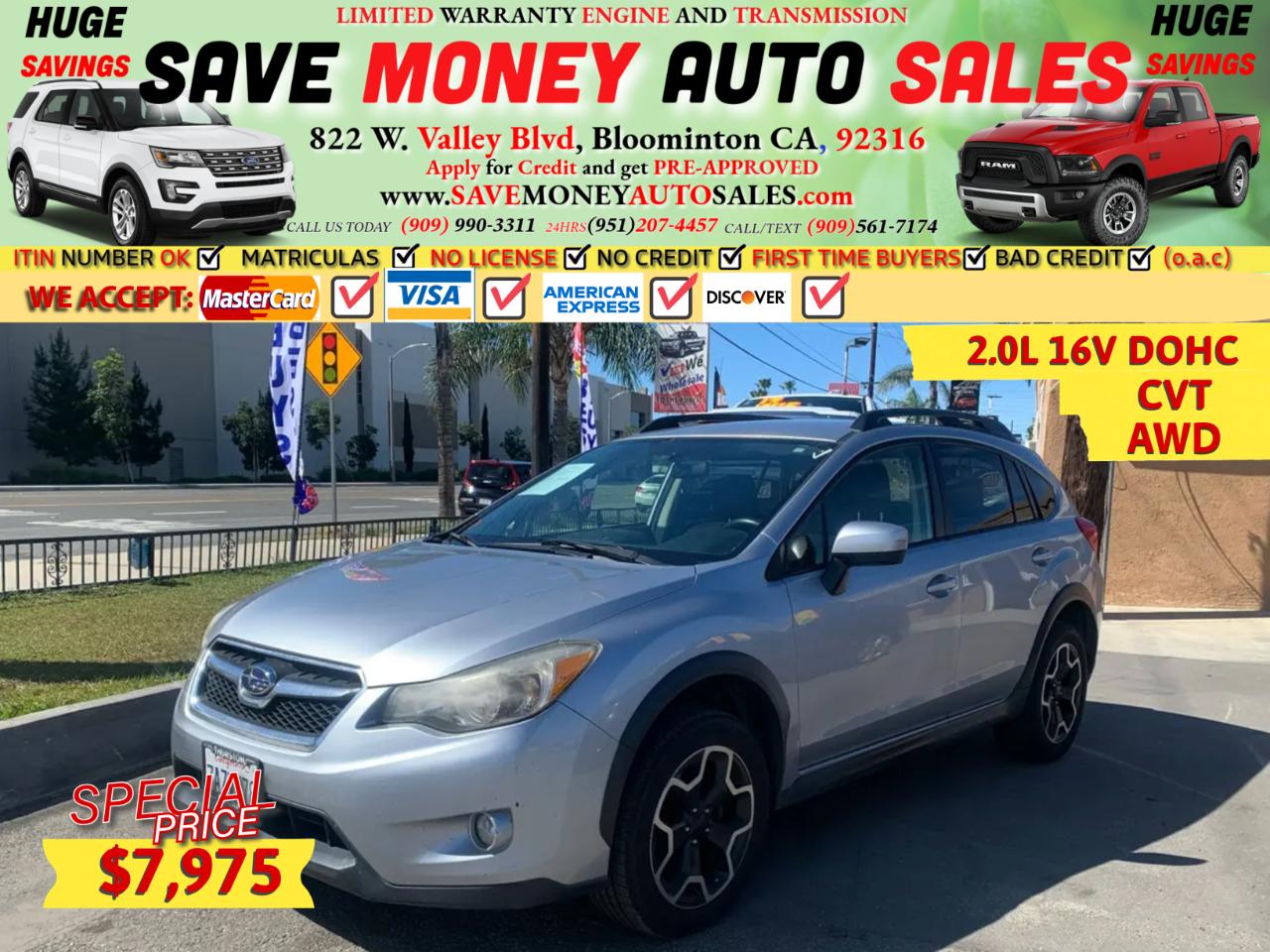 2015 Subaru XV Crosstrek 5dr CVT 2.0i Premium