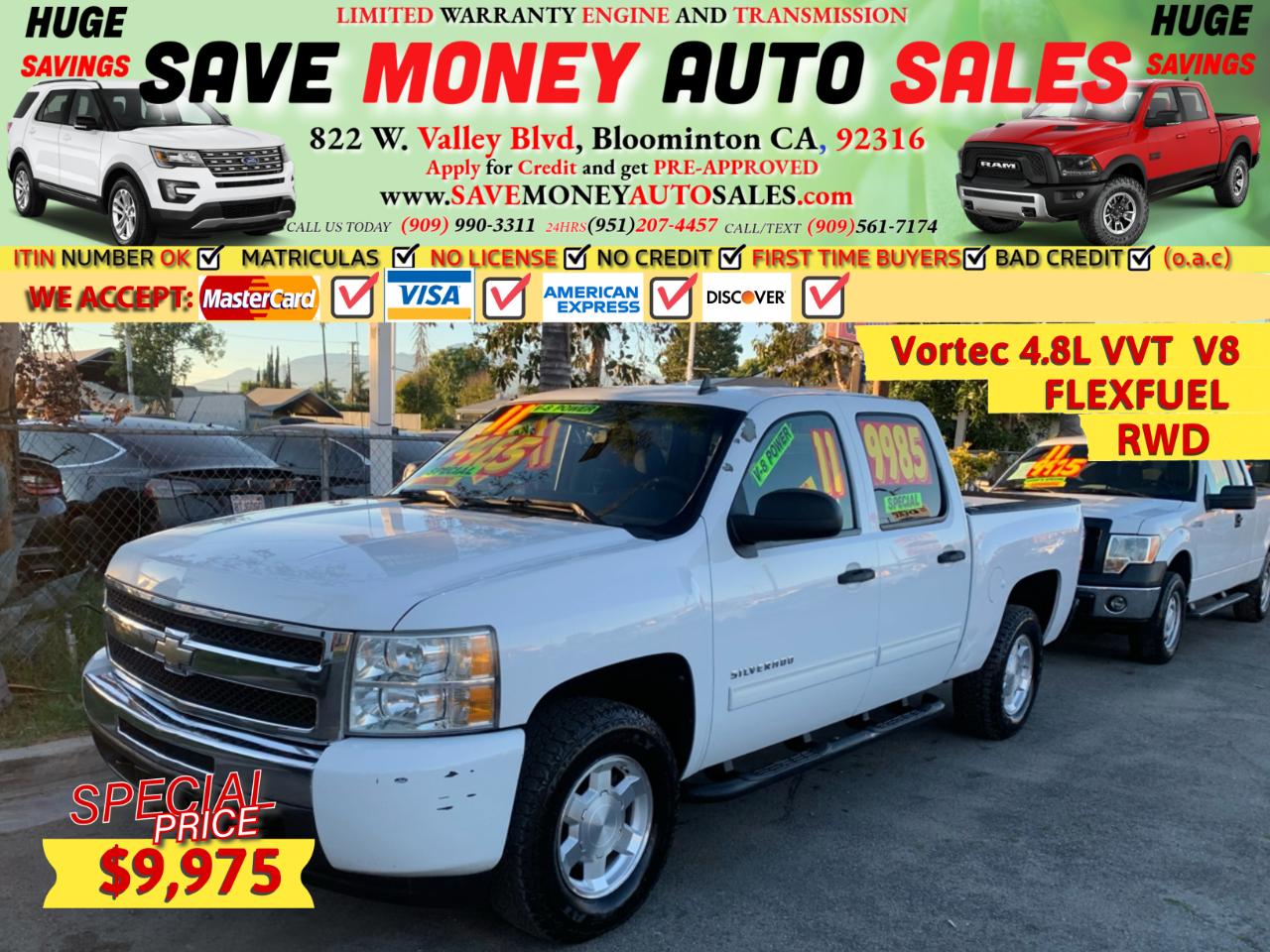 2011 Chevrolet Silverado 1500 2WD Crew Cab 143.5" LS
