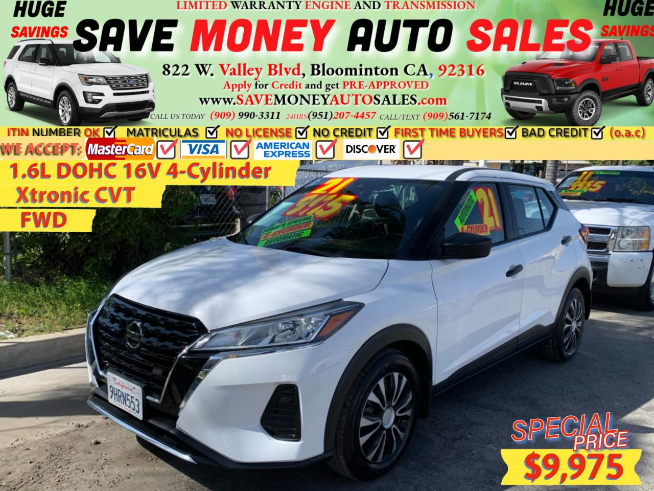 2021 Nissan Kicks S FWD