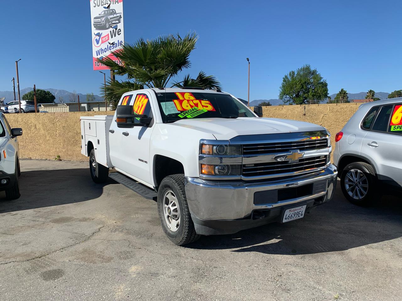 2016 Chevrolet Silverado 2500HD 4WD Double Cab 158.1" Work Truck