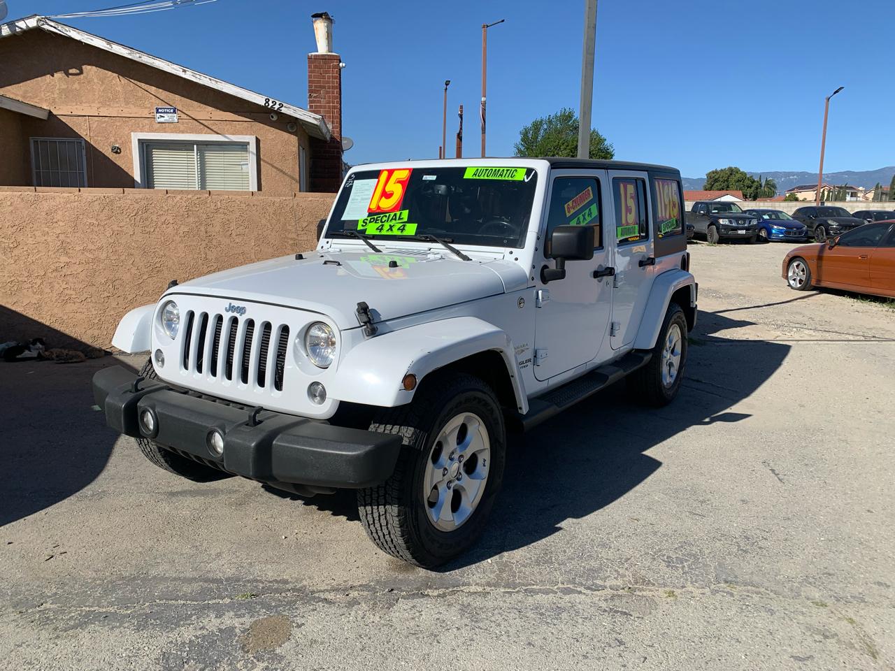 2015 Jeep Wrangler Unlimited 4WD 4dr Sahara