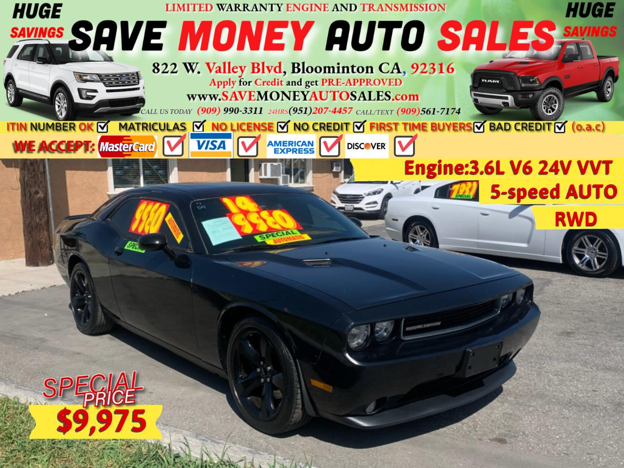 2014 Dodge Challenger 2dr Cpe SXT Plus