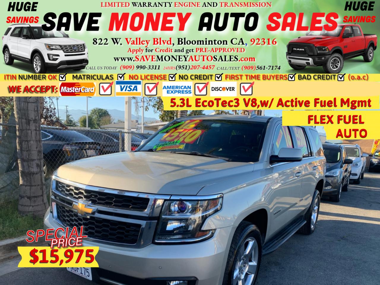 2016 Chevrolet Tahoe 2WD 4dr LT