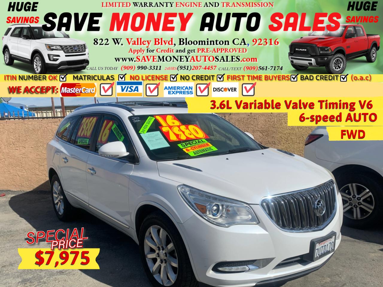 2016 Buick Enclave FWD 4dr Premium