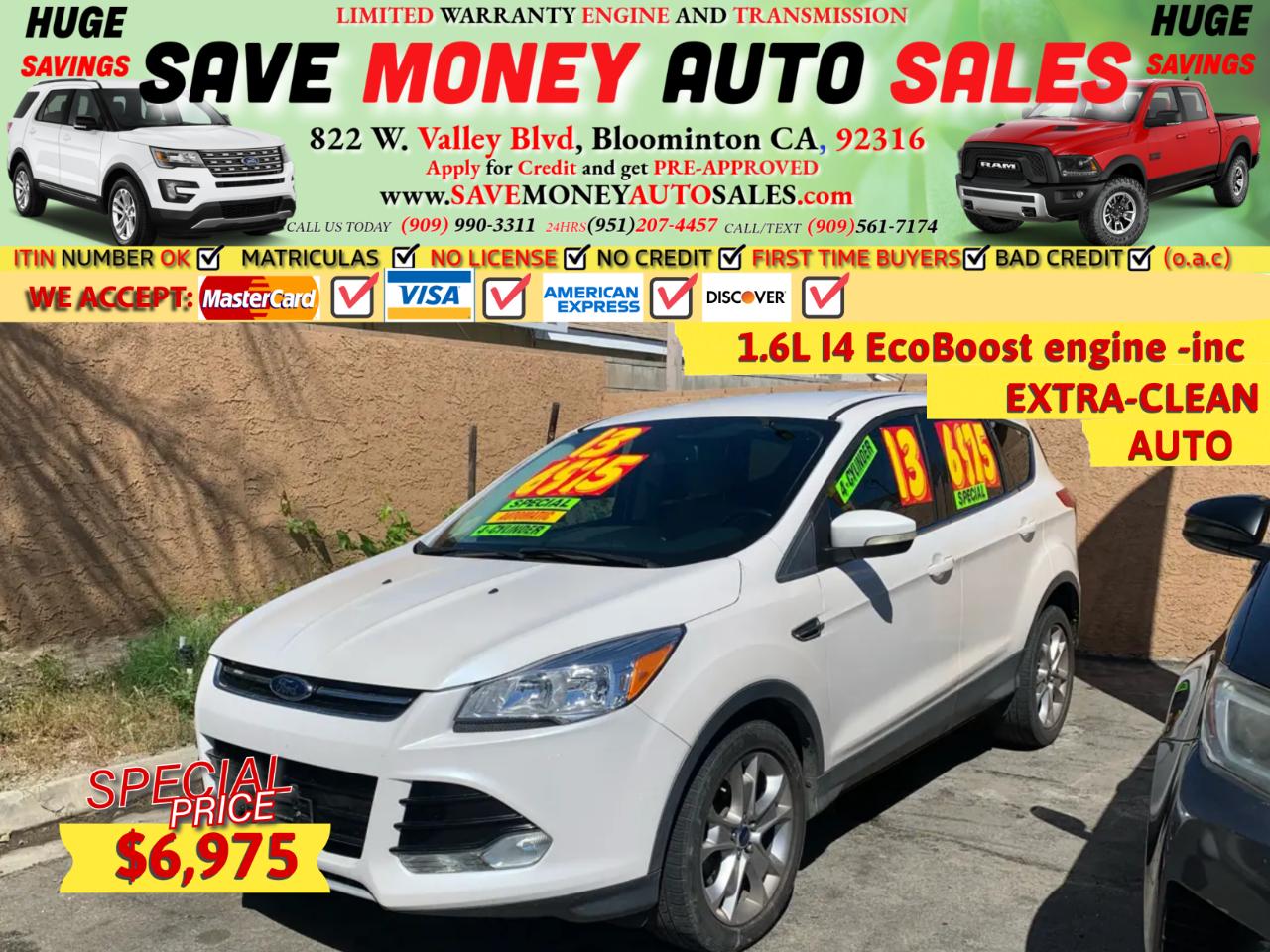 2013 Ford Escape FWD 4dr SEL
