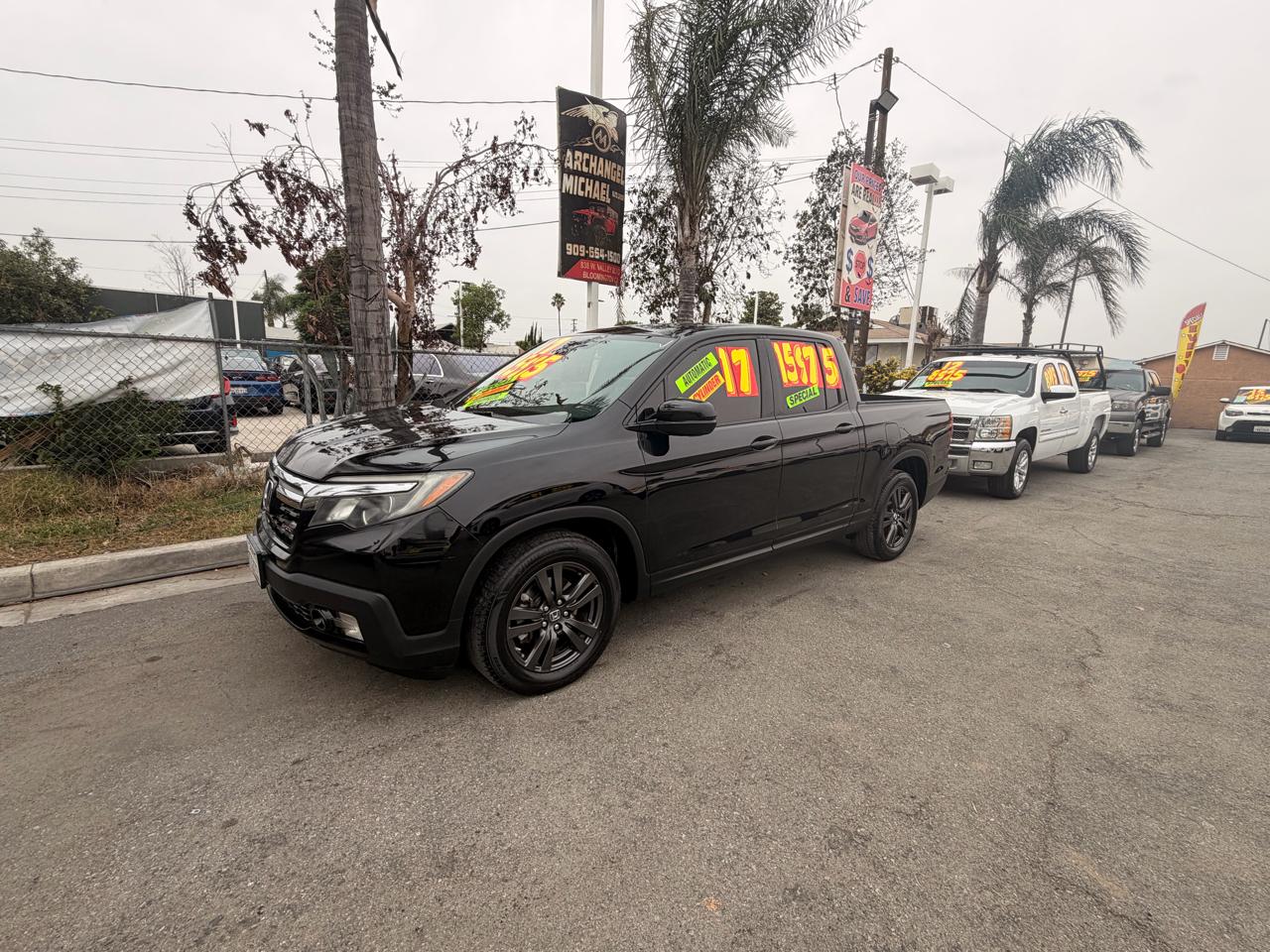 2017 Honda Ridgeline Sport 4x2 Crew Cab 5.3' Bed