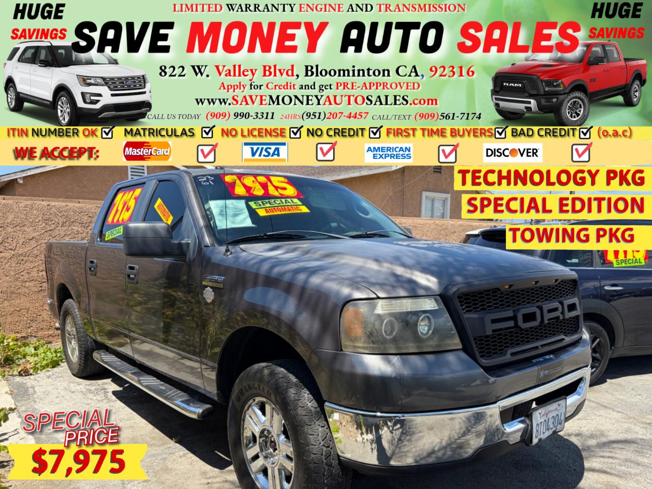 2008 Ford F-150 2WD SuperCrew 139" 60th Anniversary