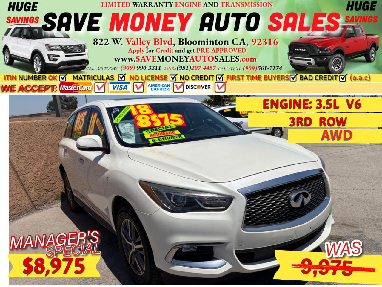 2018 Infiniti QX60 AWD