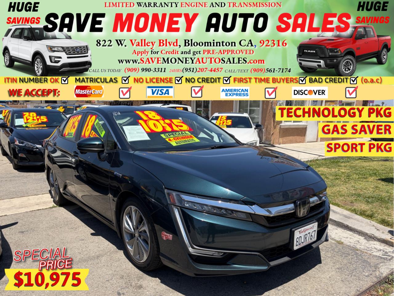 2018 Honda Clarity Plug-In Hybrid Sedan