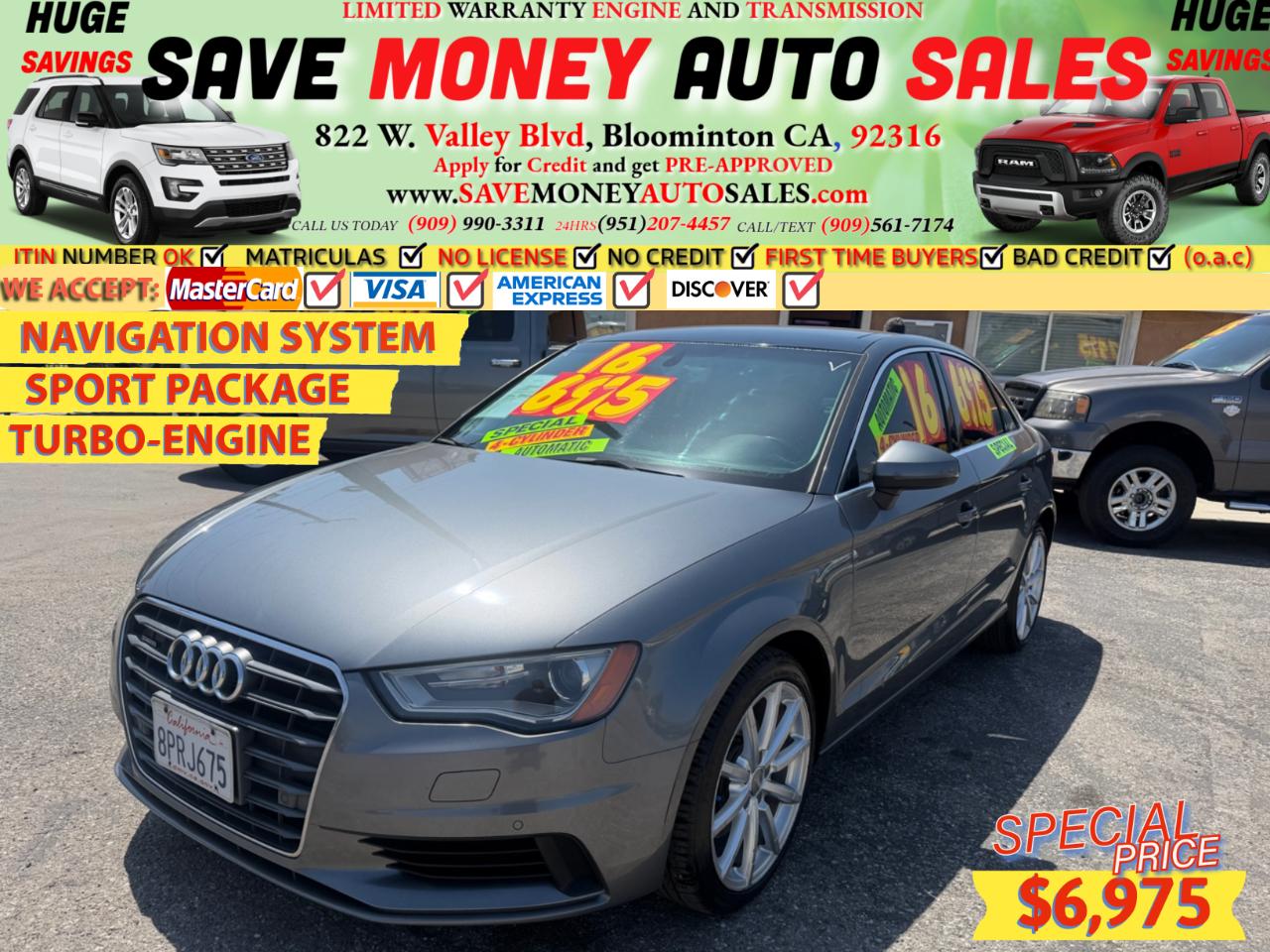 2016 Audi A3 4dr Sdn quattro 2.0T Premium Plus
