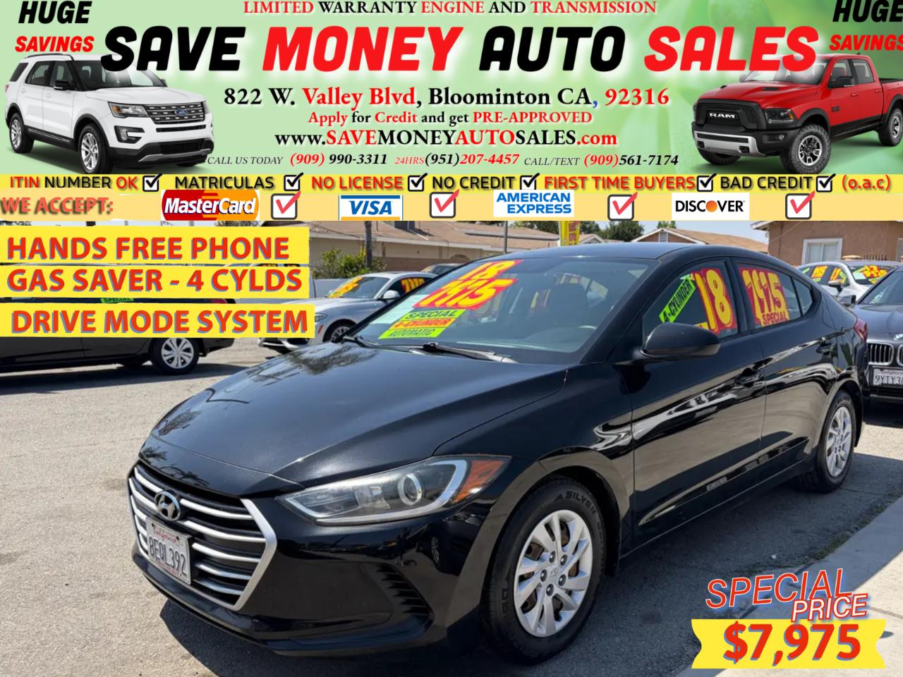 2018 Hyundai Elantra SEDAN 6