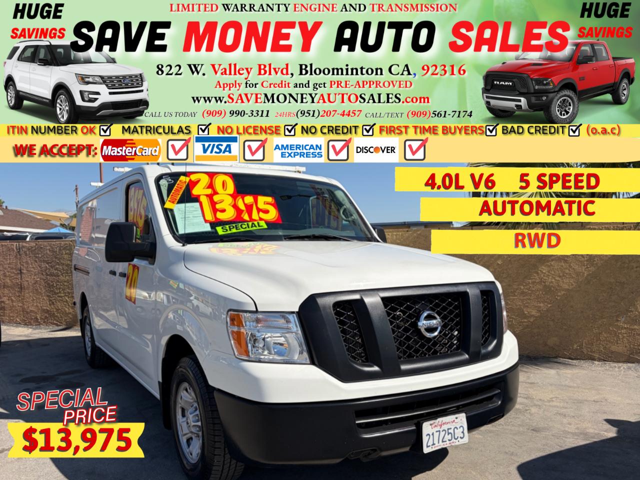 2020 Nissan NV Cargo NV
