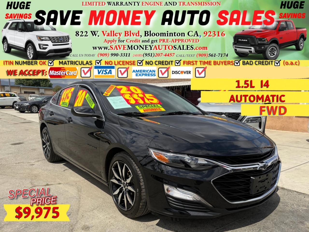 2020 Chevrolet Malibu 4dr Sdn