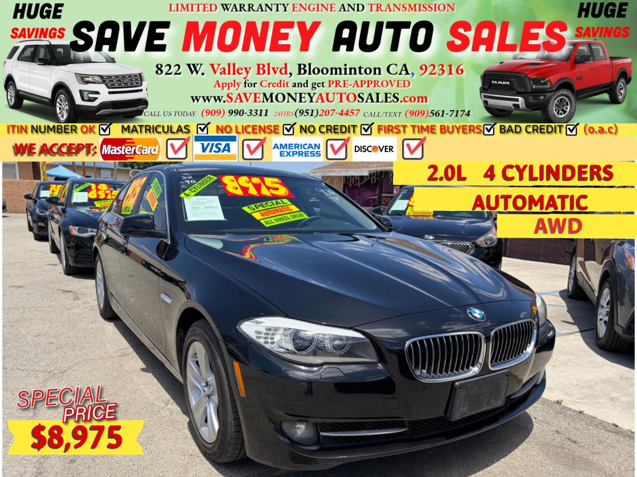 2013 BMW 5 Series 4dr Sdn 528i xDrive AWD
