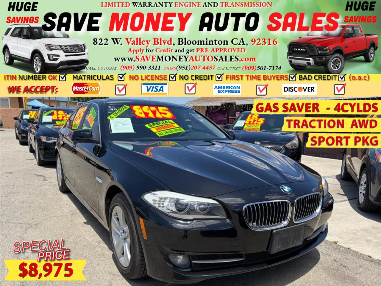 2013 BMW 5 Series 4dr Sdn 528i xDrive AWD