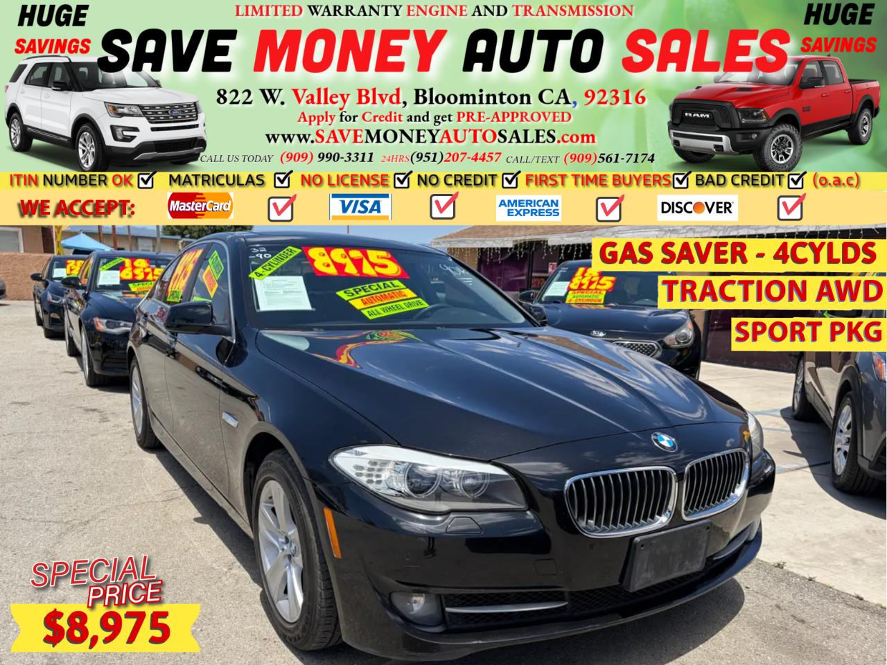 2013 BMW 5 Series 4dr Sdn 528i xDrive AWD
