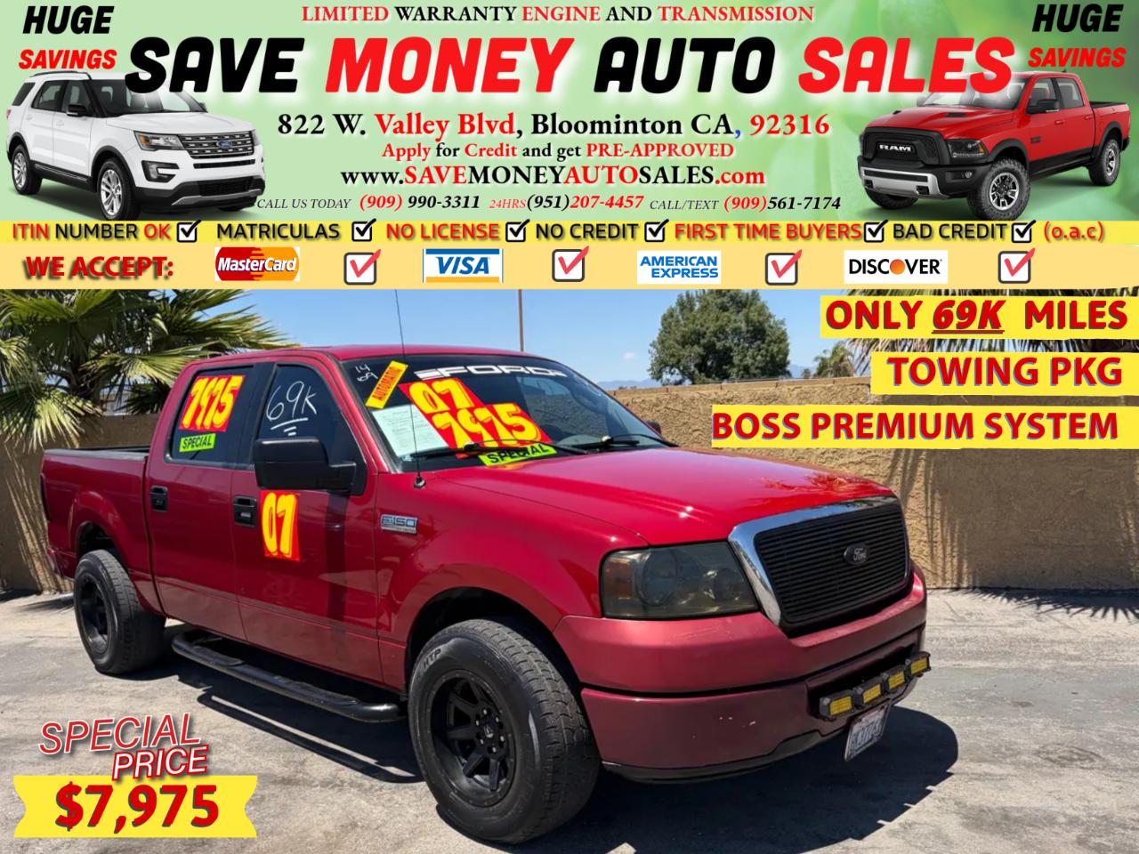 2007 Ford F-150 4dr SuperCrew Styleside 5.5 ft. SB