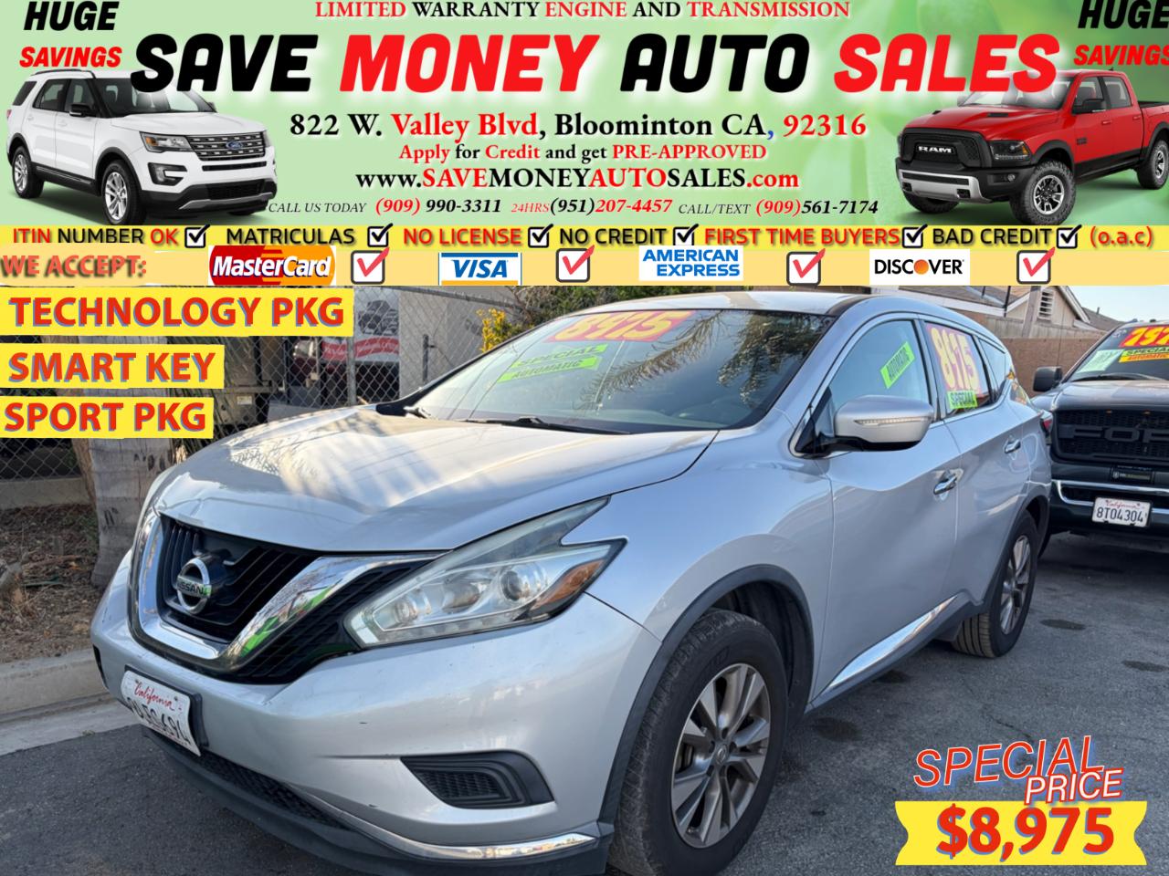 2015 Nissan Murano TECHNOLOGY PKG