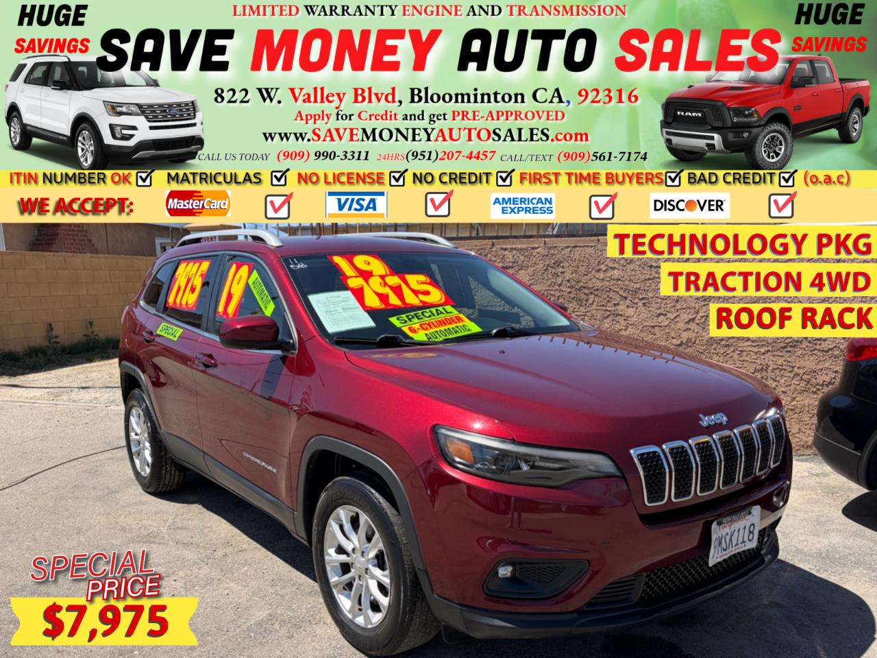 2019 Jeep CHEROKEE L TECHNOLOGY PKG
