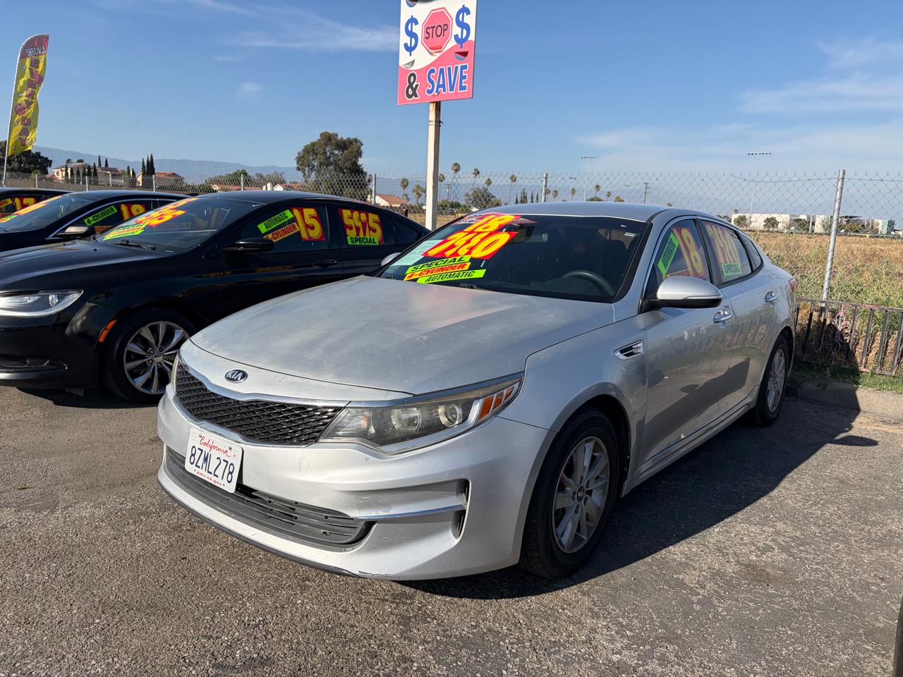 2018 Kia OPTIMA LX/ GAS SAVER - 4 CYLDS