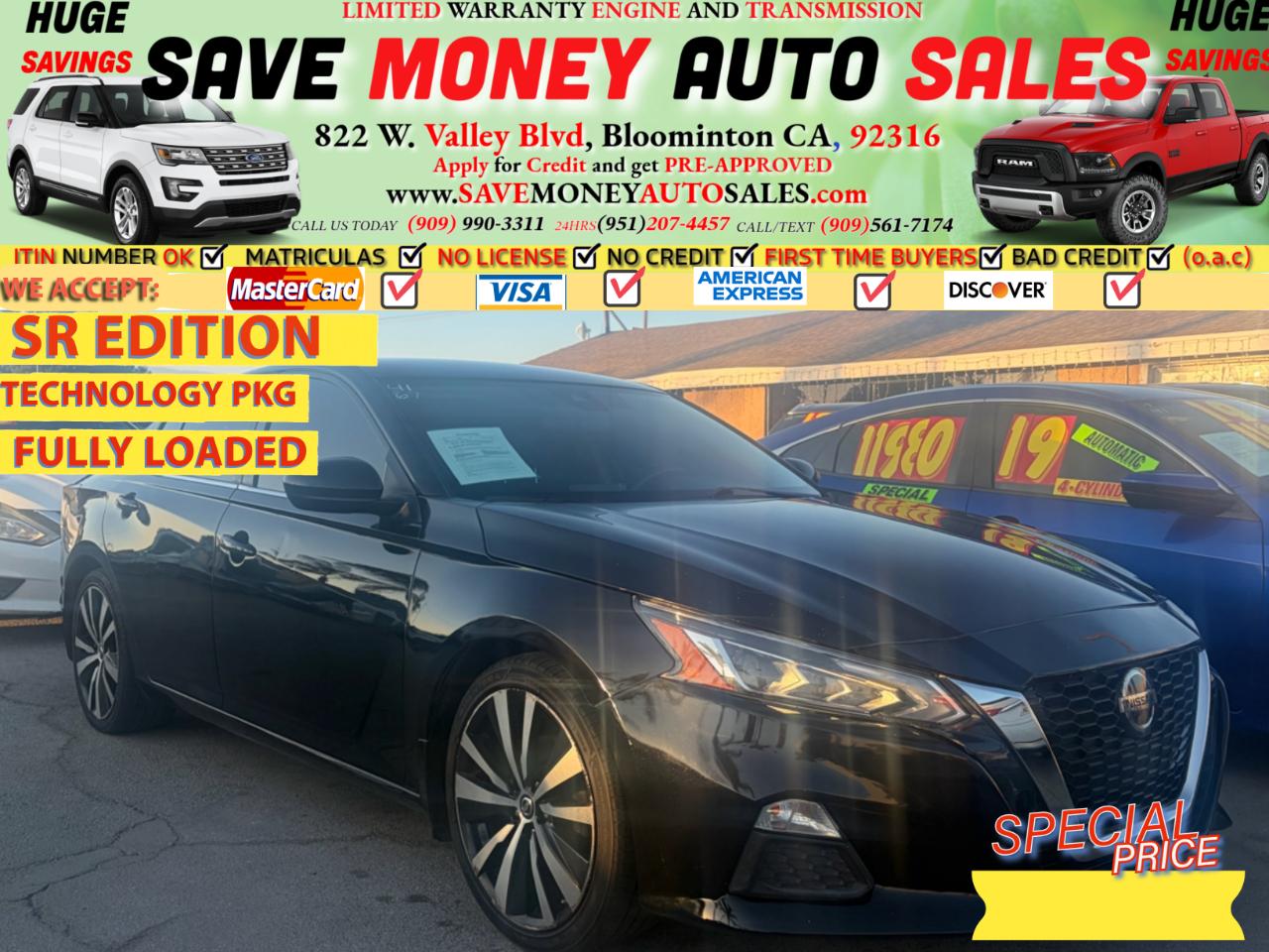 2020 Nissan Altima SR EDITION
