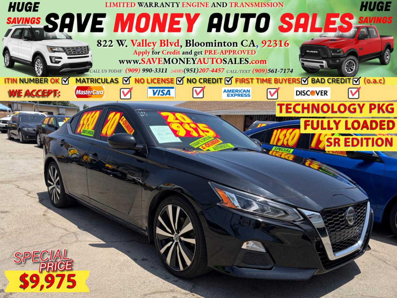 2020 Nissan Altima SR EDITION