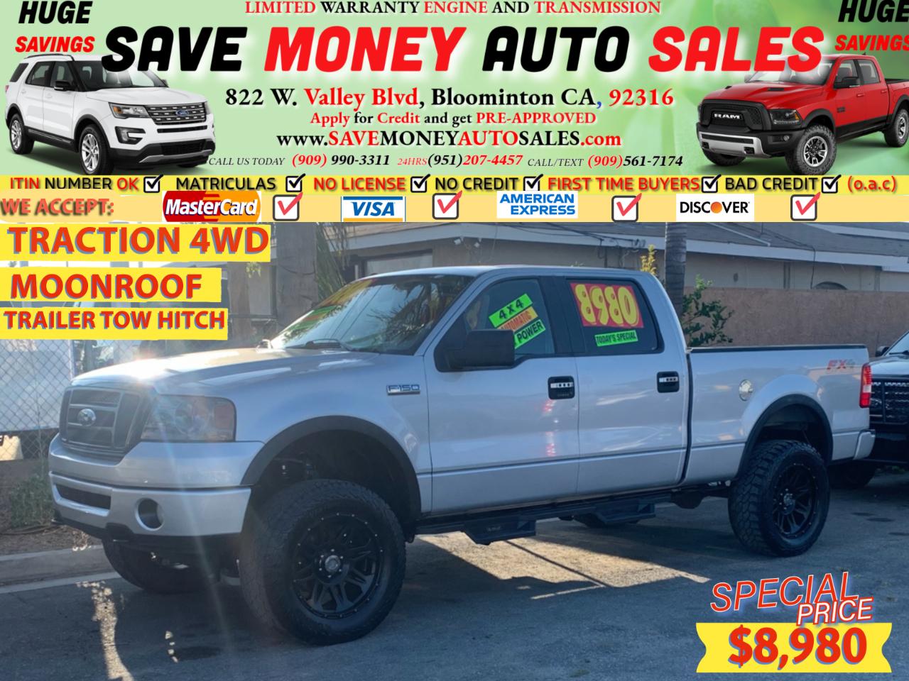 2007 Ford F150 TRACTION 4WD