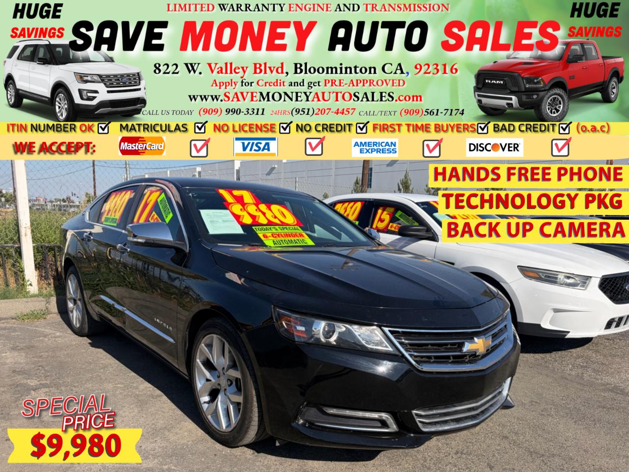 2017 Chevrolet Impala FULLY LOADED