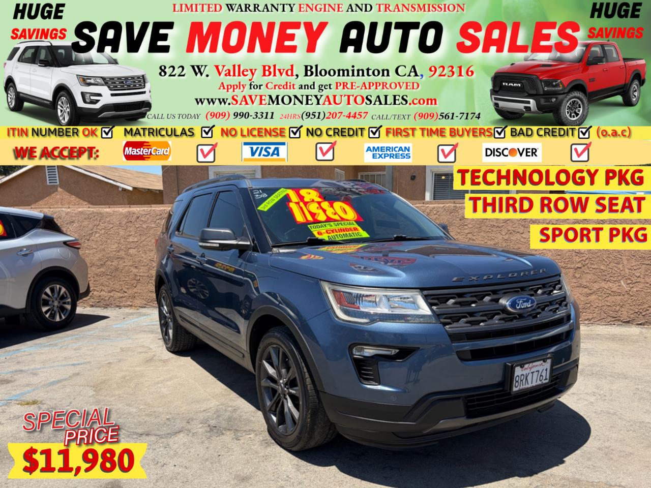 2018 Ford Explorer SPORT PKG