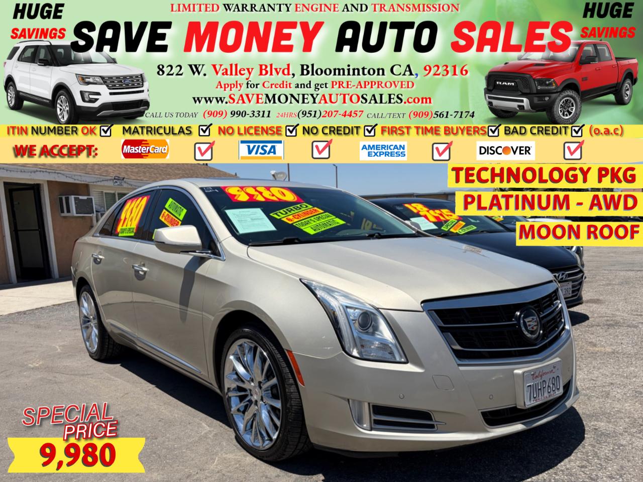 2014 Cadillac XTS TECHNOLOGY PKG