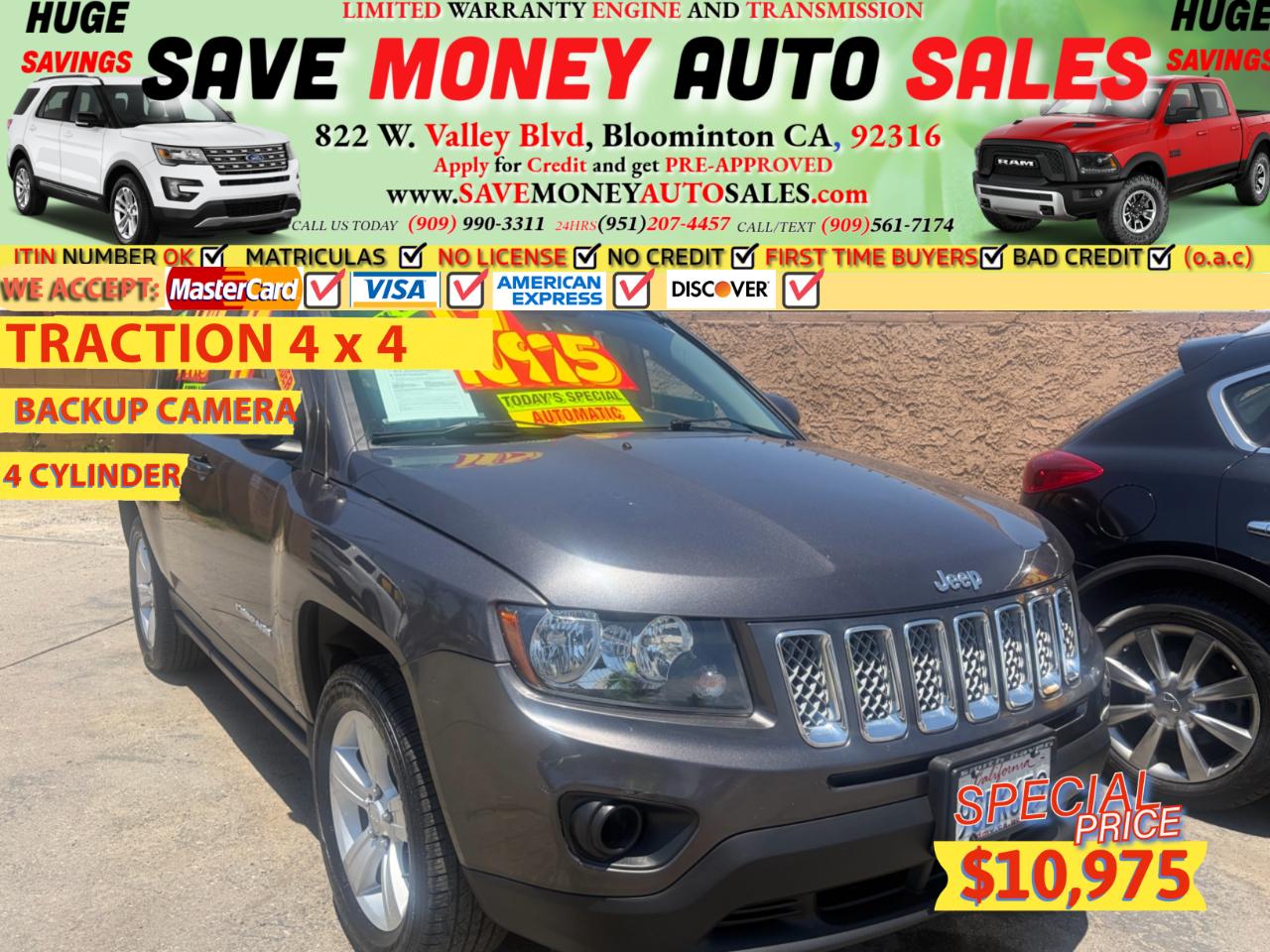 2017 Jeep Compass TRACTION 4X4