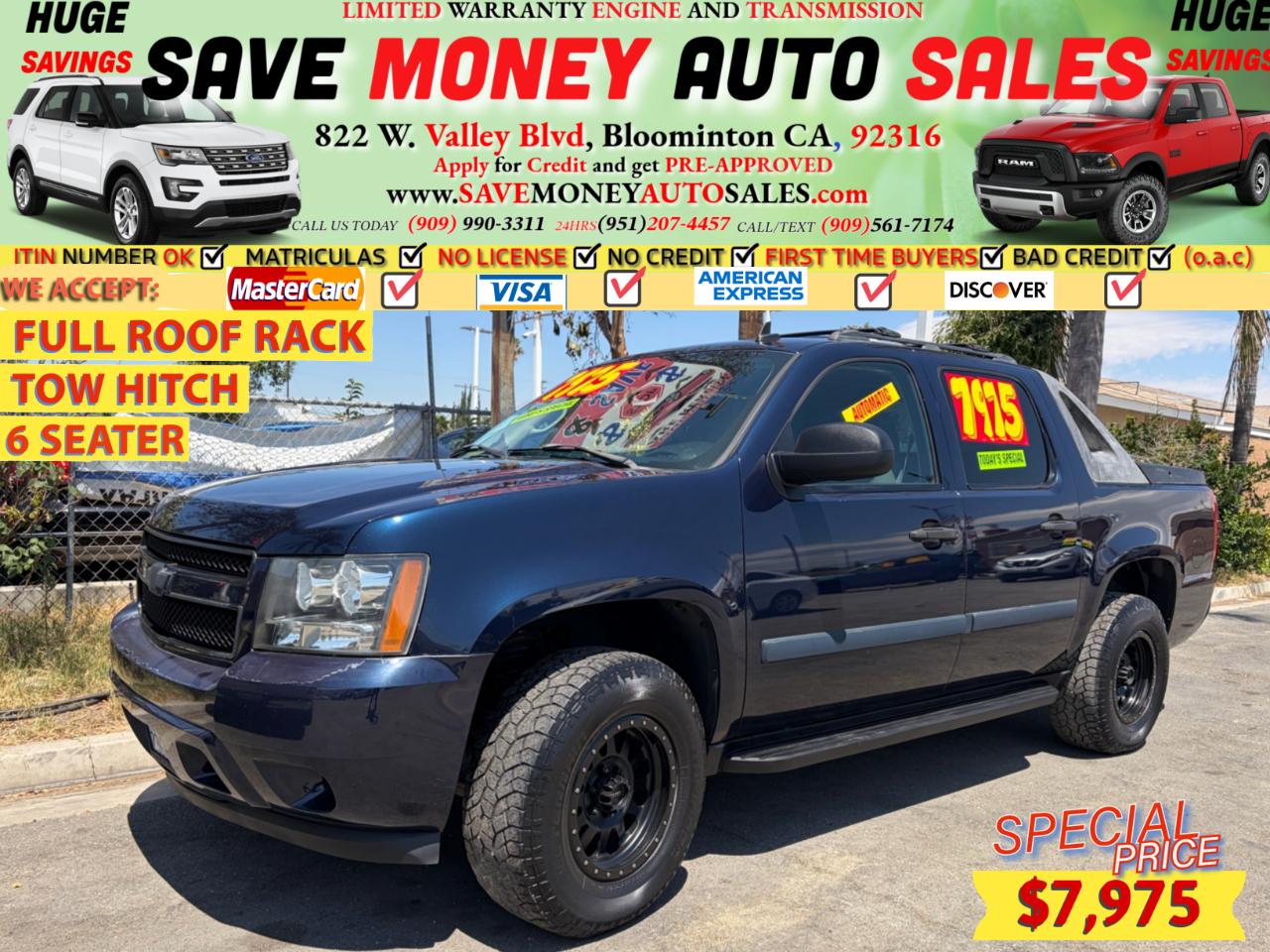 2007 Chevrolet Avalanche 6 SEATER